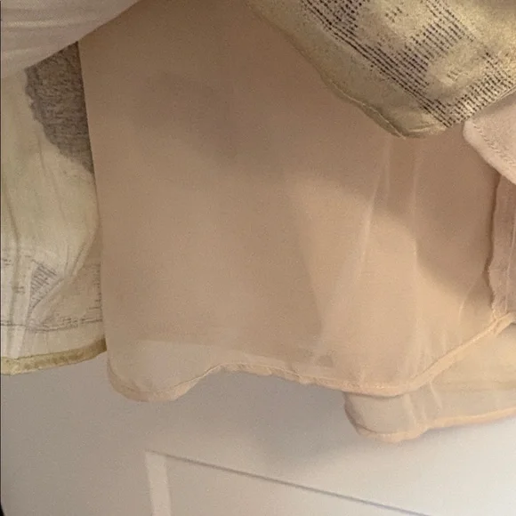 NWT [Massimo Dutti] Luxury Flowing Satin Printed Midi Elastic Skirt Women’s XS - Picture 12 of 15